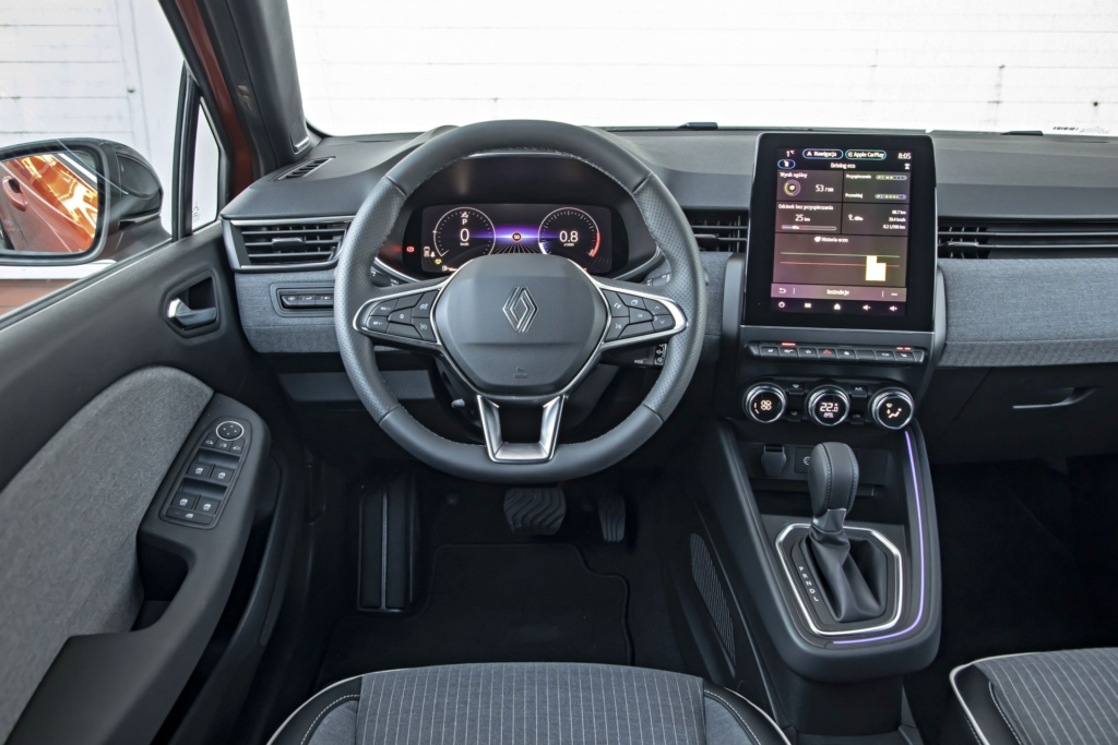 Wnętrze Renault Clio