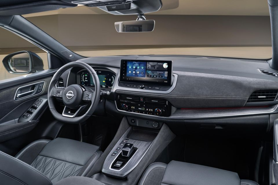 Wnętrze Nissana Qashqai e-Power